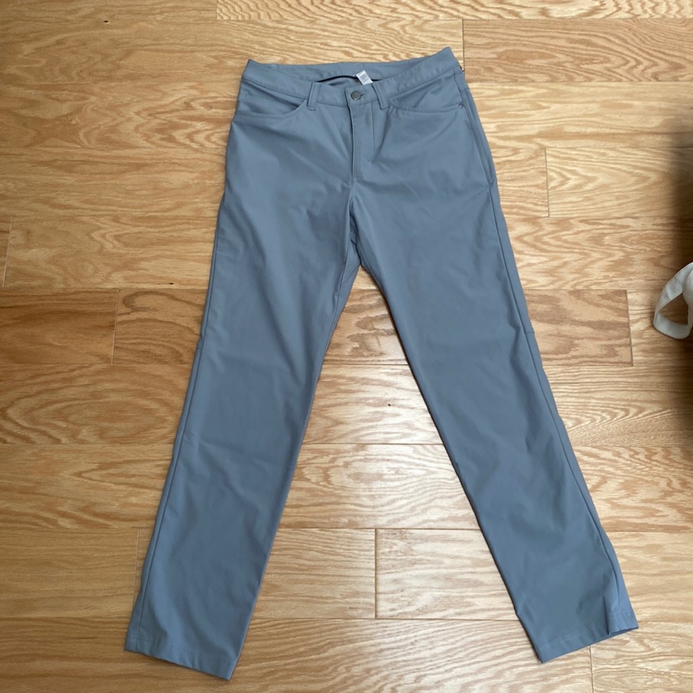 Light grey Lululemon ABC pants